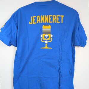 Buffalo Sabres Rick Jeanneret shirt RJ's Last Call - XL